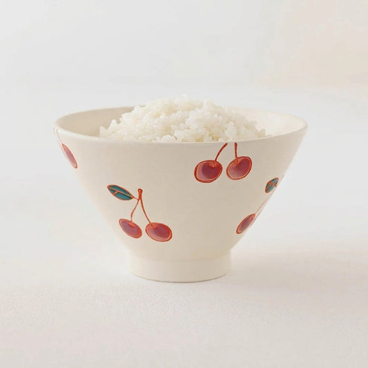 波佐見焼 fruits ごはん茶碗 サクランボ Hasamiyaki Rice Bowl Cherry