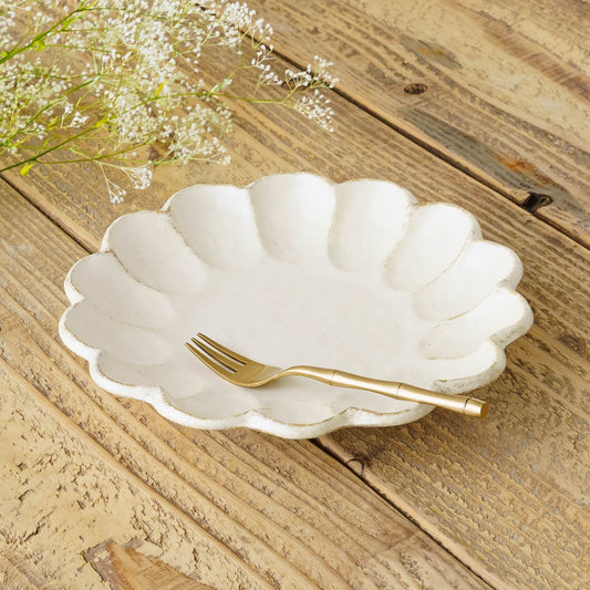 白練 リンカ 21プレート|美濃焼 カネコ小兵製陶所 Kaneko Kohyo Rinka Plate 21cm