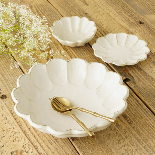 白練 リンカ 24ボウル|美濃焼 カネコ小兵製陶所 Kaneko Kohyo Rinka Bowl 24cm