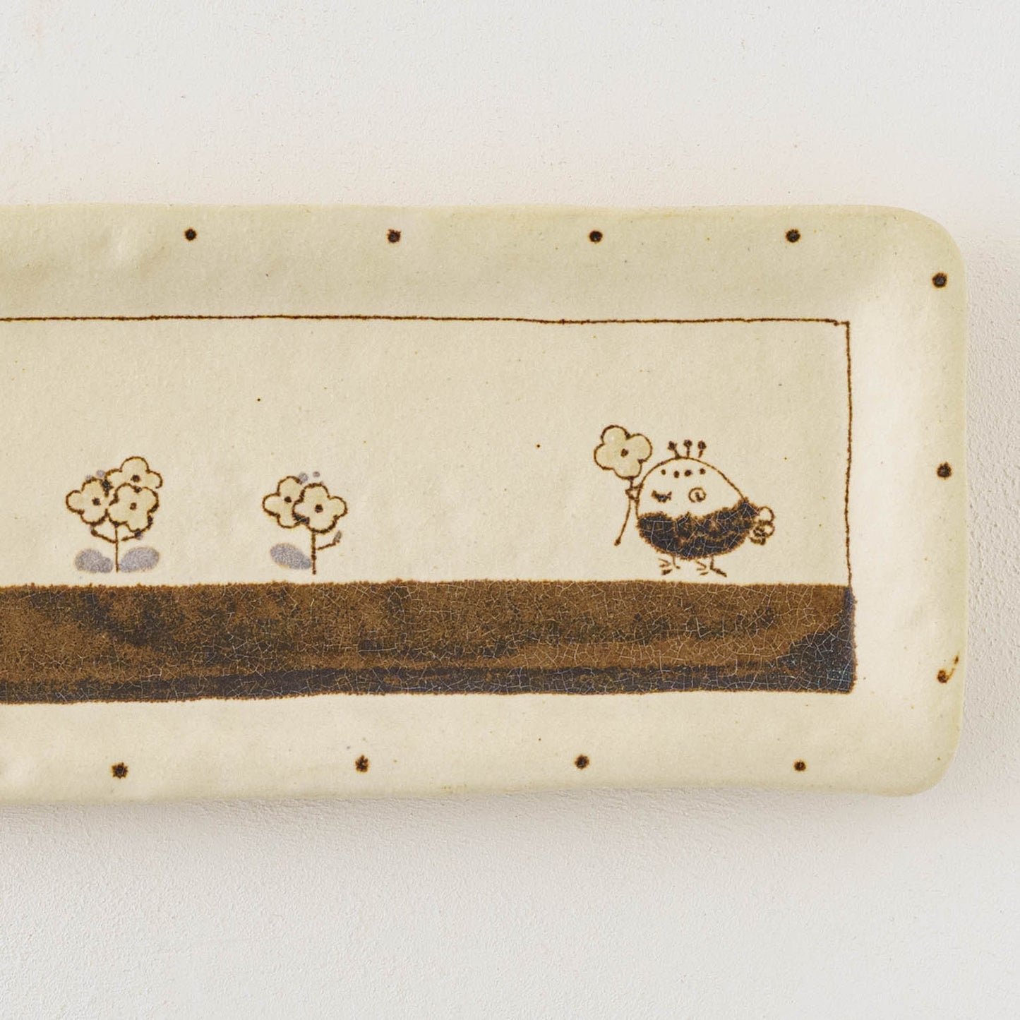 Tray L Bird | Maruban Ceramics Factory