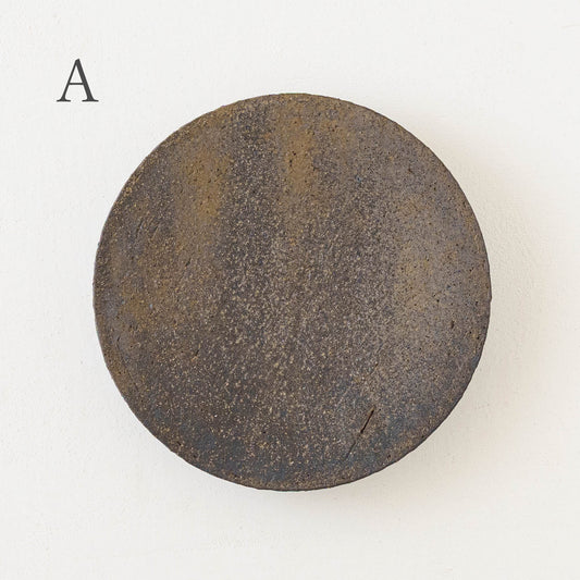 Flat plate M brown|Tombe Sakiko