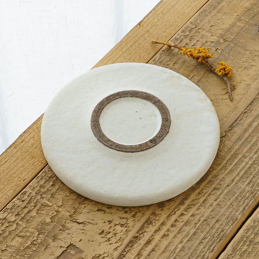 18.5cm flat plate | Hideo Tsujinaka