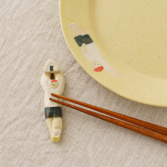 Chopstick Rest Rice Ball B | Aya Watanuki