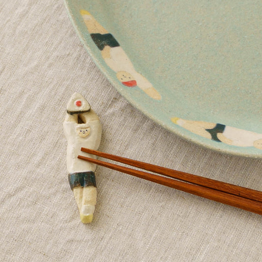 Chopstick Rest Rice Ball A|Aya Watanuki