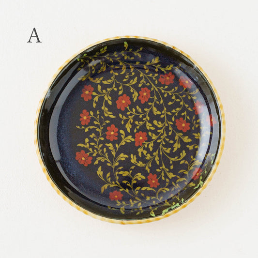 Plate flower red M | Ayano Arai