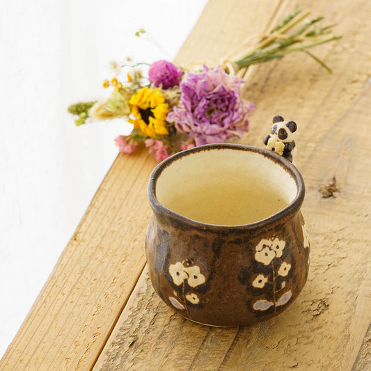 ぽってりゆのみ パンダ|丸伴工場