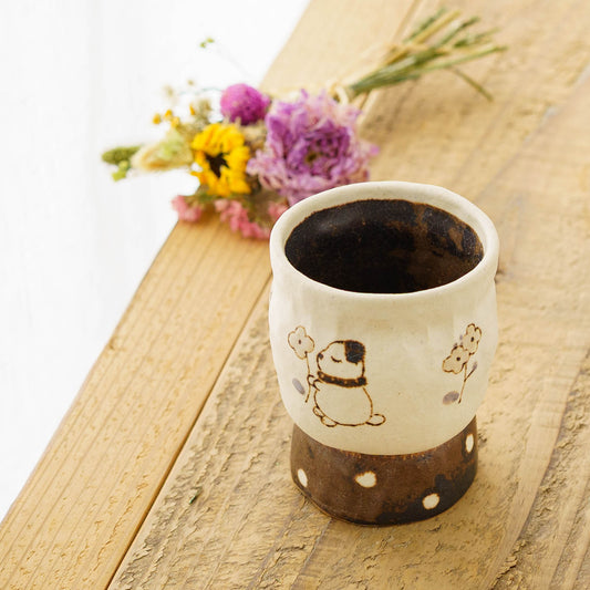 高台カップ いぬ|丸伴工場