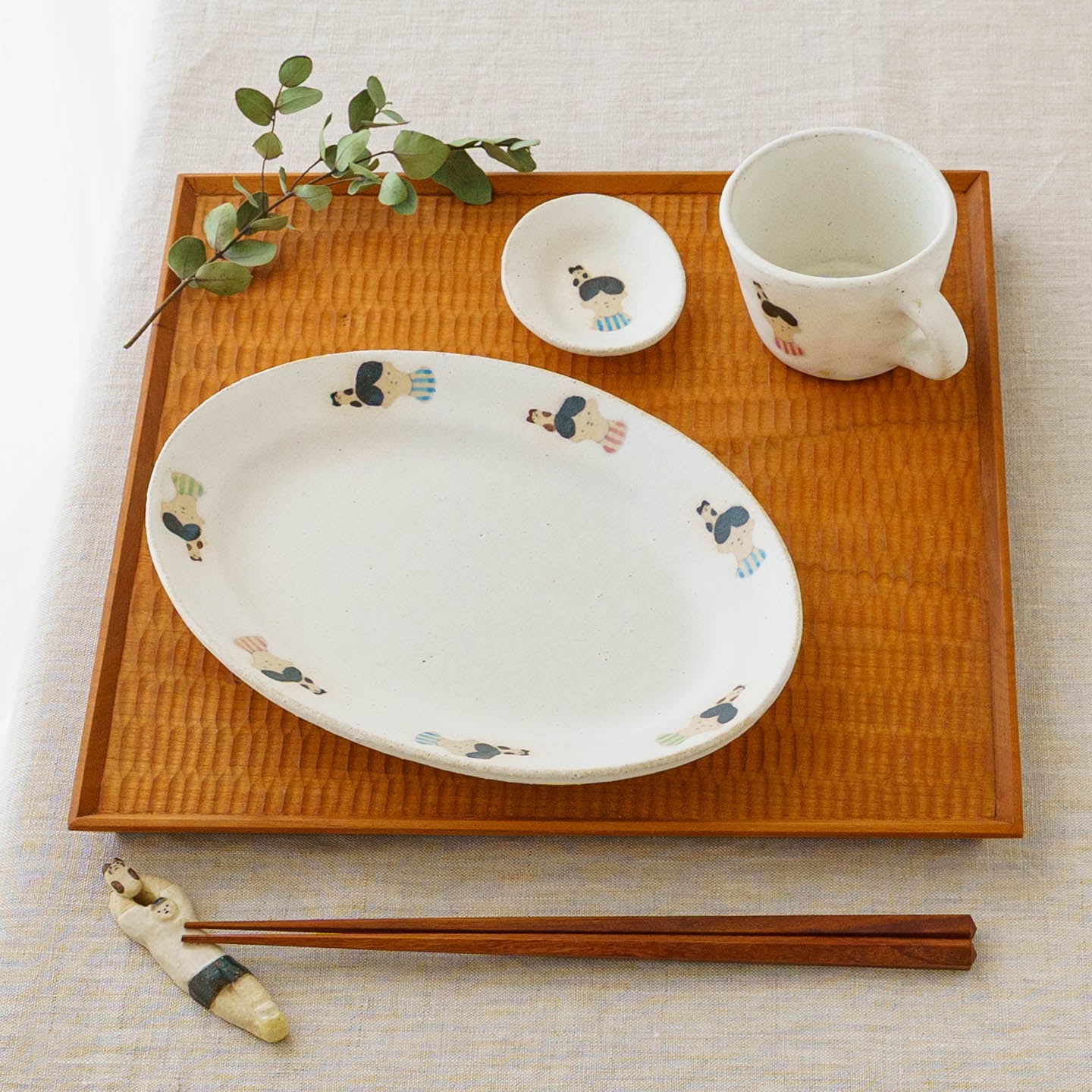 はしおき ねこと少年 白|綿貫彩