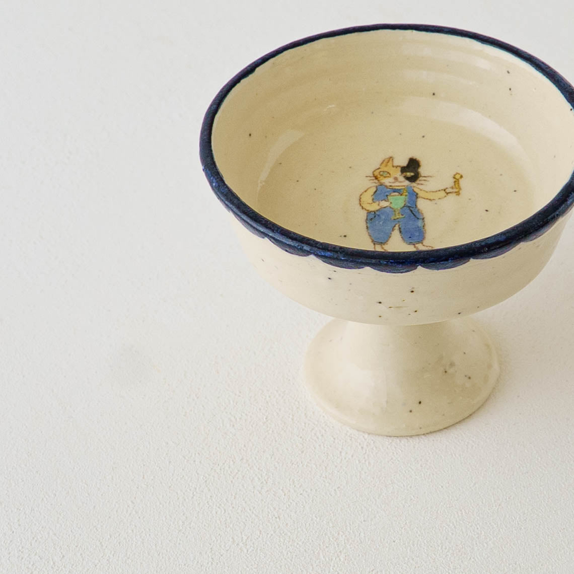 ねこ デザートカップ C|長浜由起子(やぶから房)