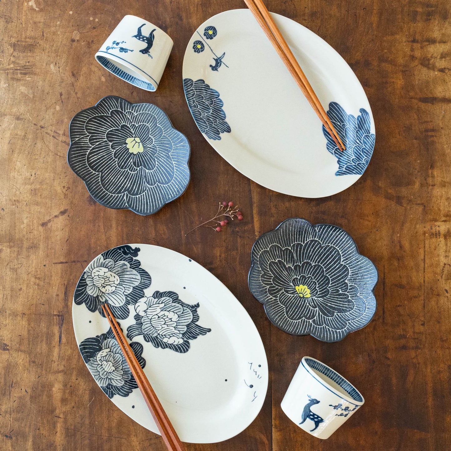 Cup with Deer | Naoko Yoshimura