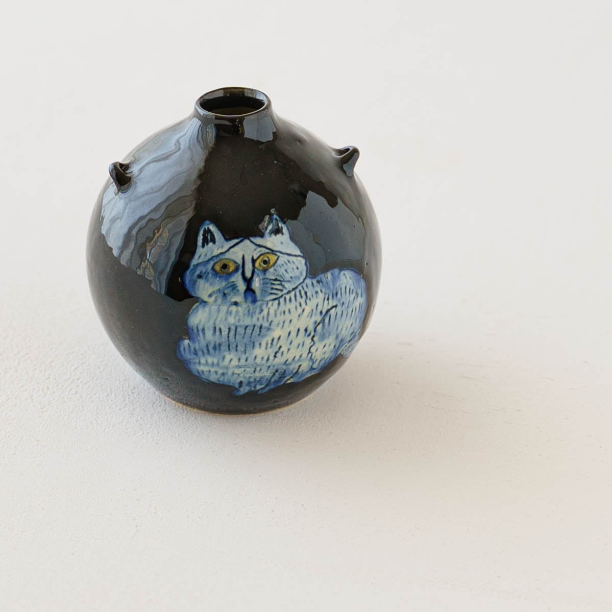 一輪挿し ねこ A|poetoria 種田ゆか