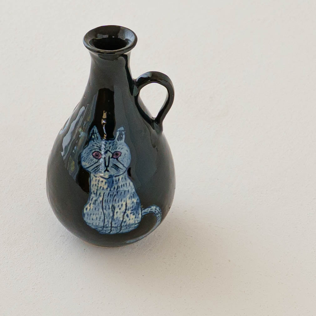 一輪挿し ねこ E|poetoria 種田ゆか