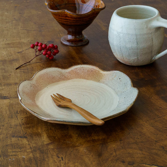 Flower Plate S|Furutani pottery