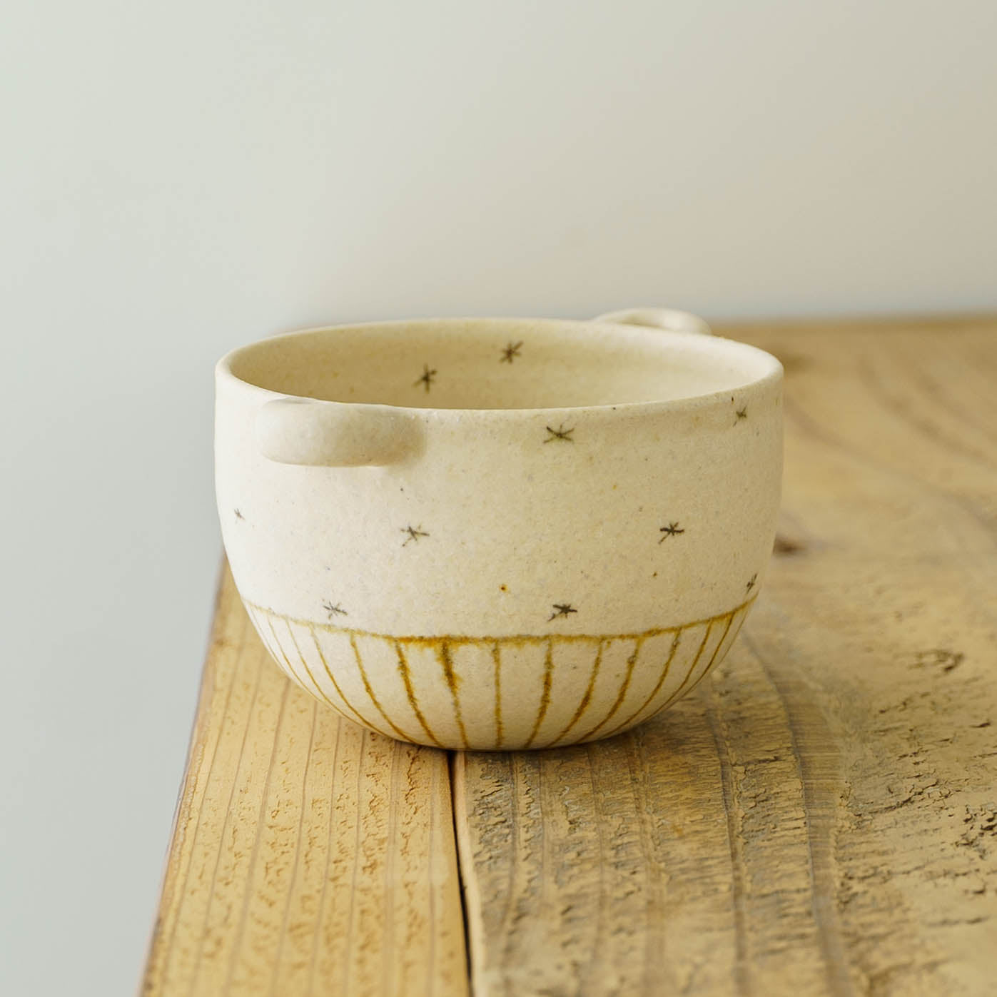 両耳スープカップ|穂屋工房