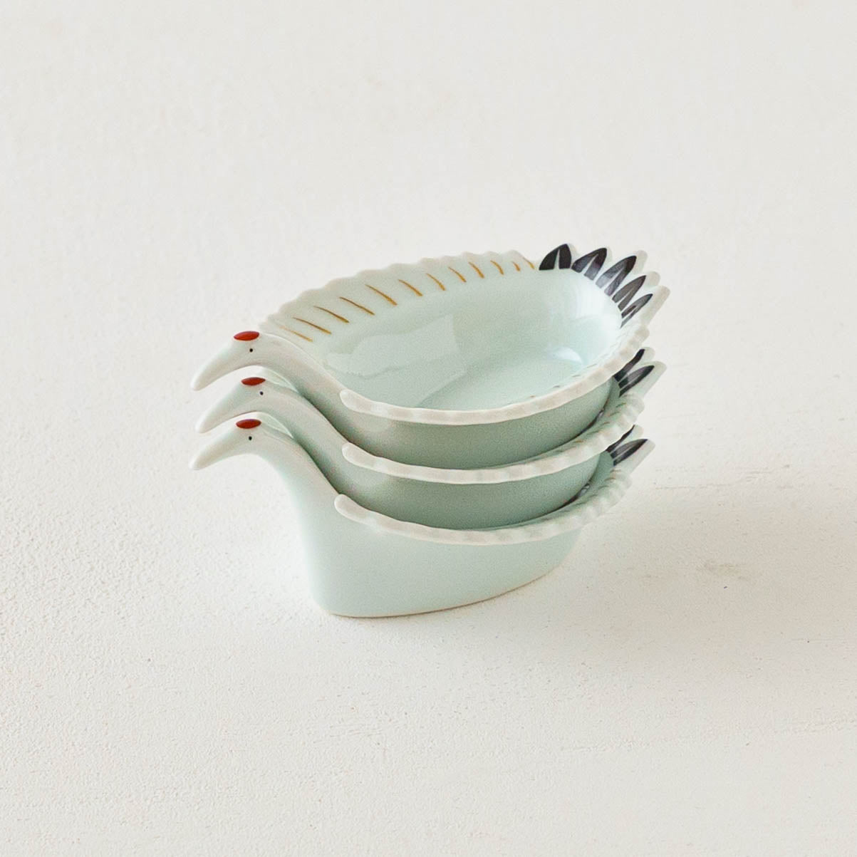 Bean bowl crane | Arita ware