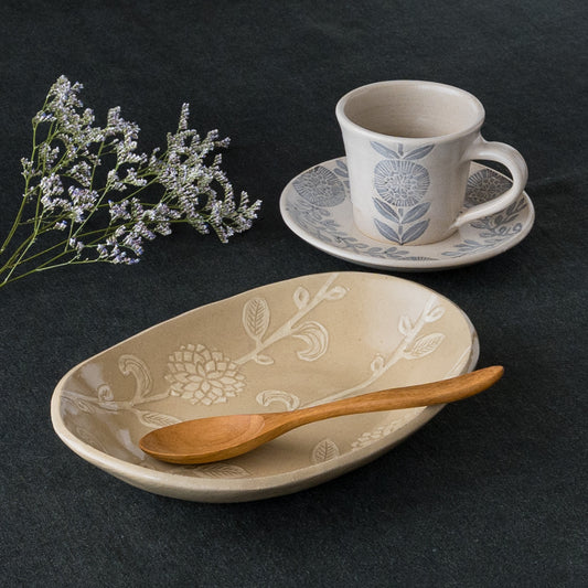 Oval plate Flax|Urara Matsuzaki