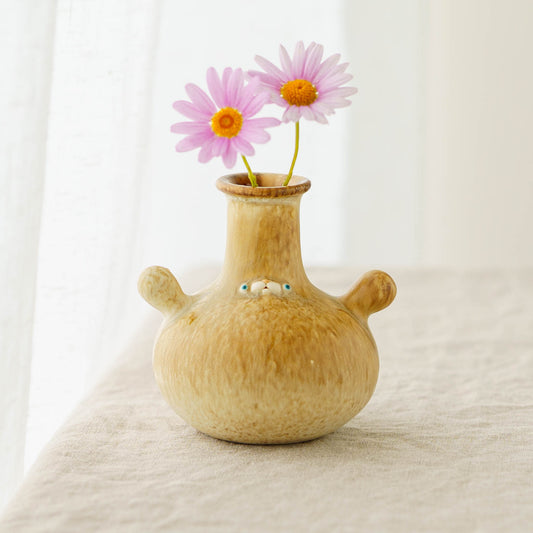 frasco vase brown|堀江遼子
