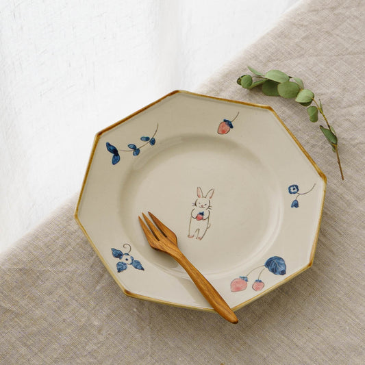 Octogonal Plate|Saori Hino