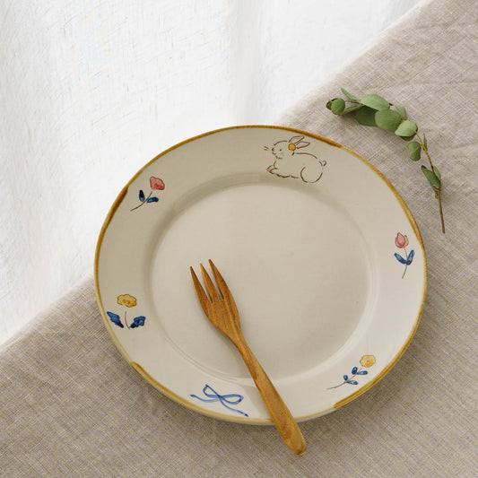 21cm Rim Plate B | Hino Saori