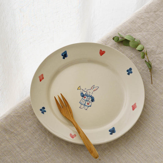 21cm Rim Plate A | Hino Saori