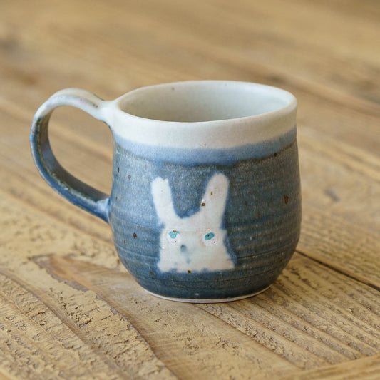 Mug rabbit navy | Harada Haruko