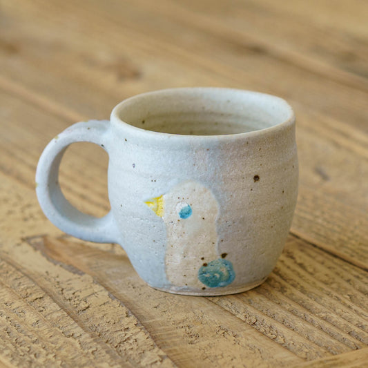 Mug bird light blue | Harada Haruko