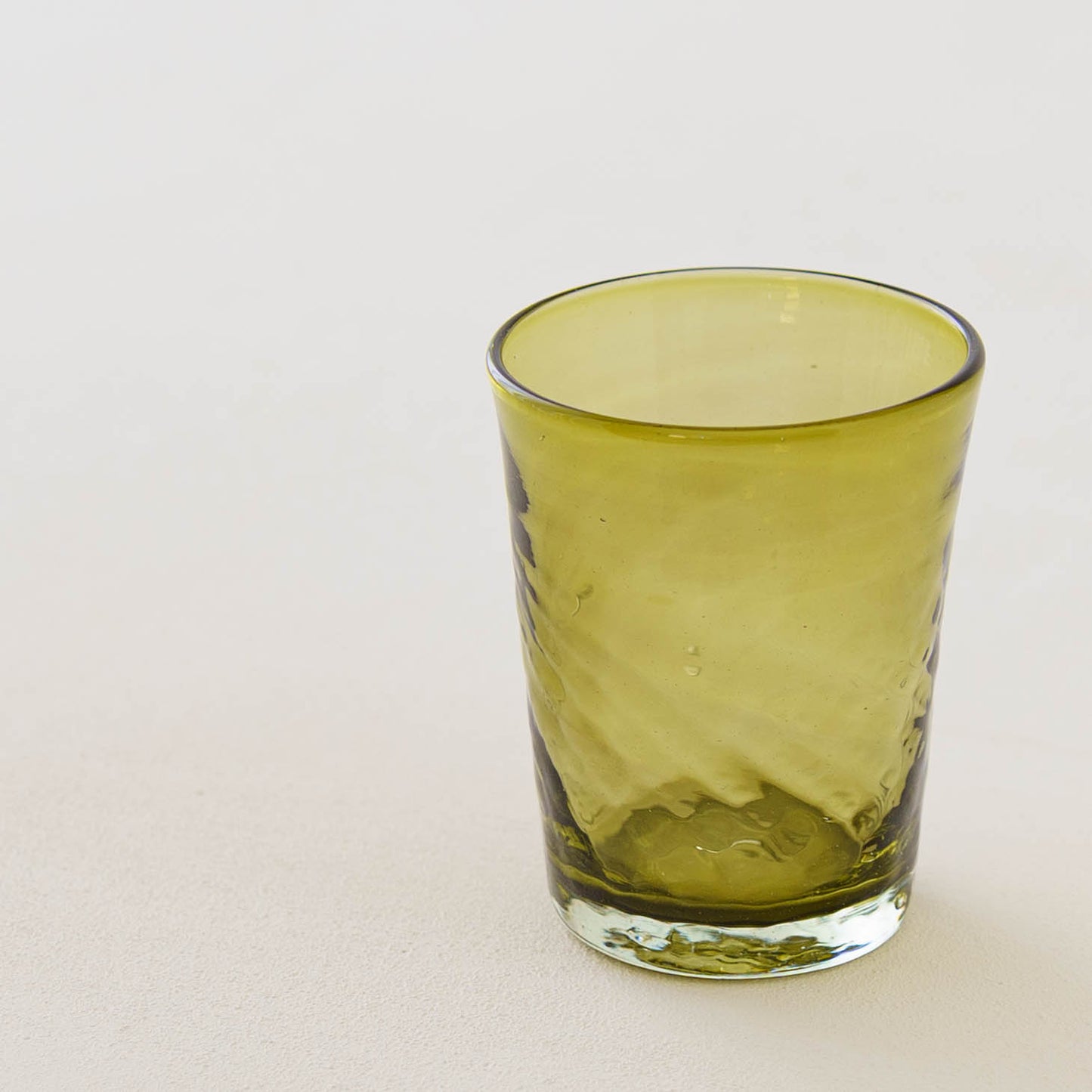 ストレートタンブラー 小 オリーブ|ニジノハ 平岩愛子