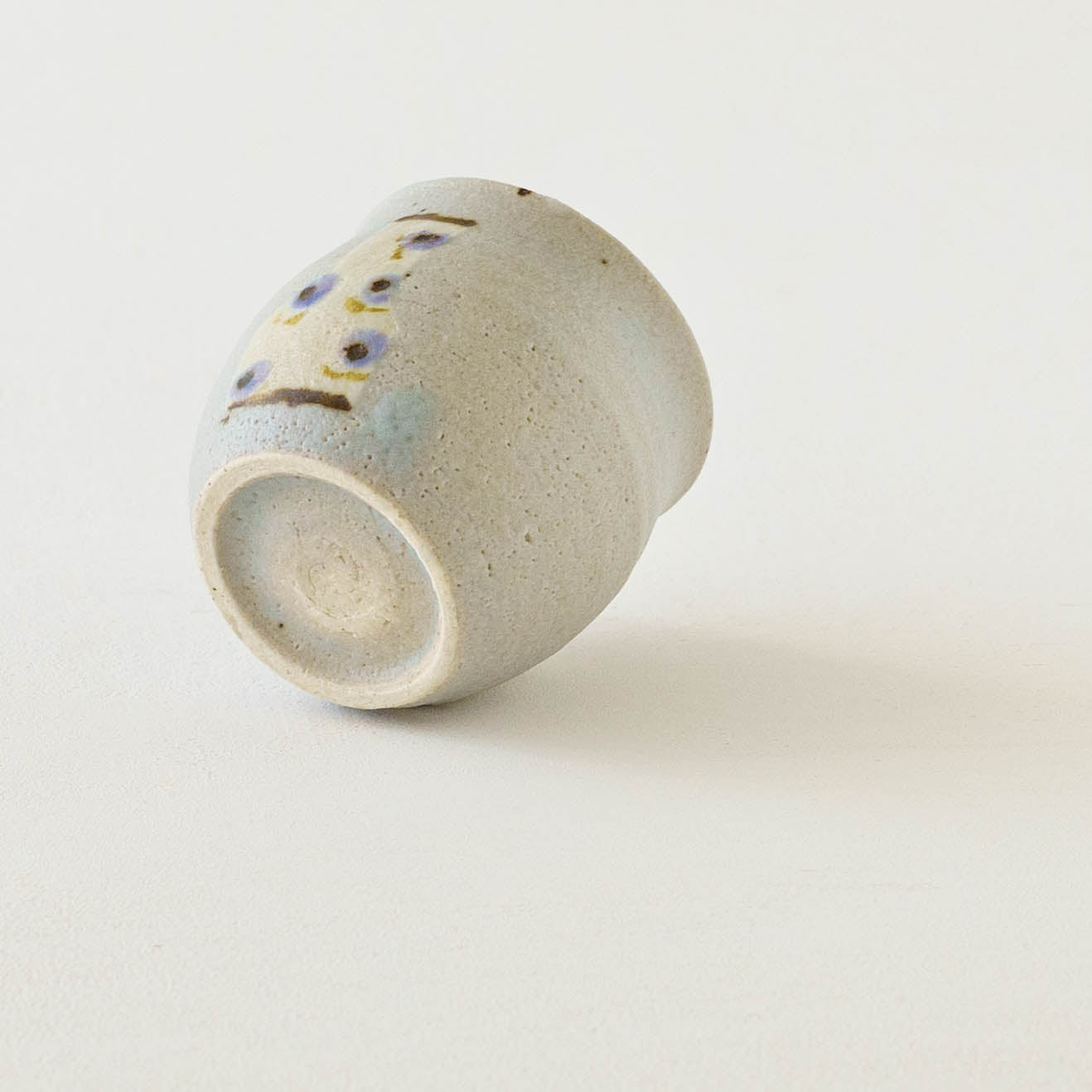 Flute cup S table ware blue | Harada Haruko