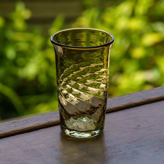 Hitchy Glass M olive | Nijinoha