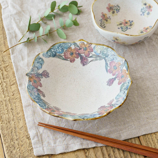 Bowl M Flowers A | Sanae Higuchi