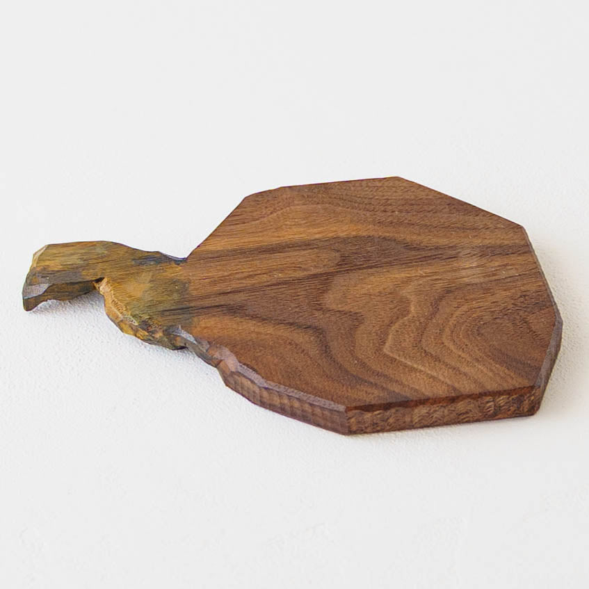 木彫りプレート C|クロミヤアイ