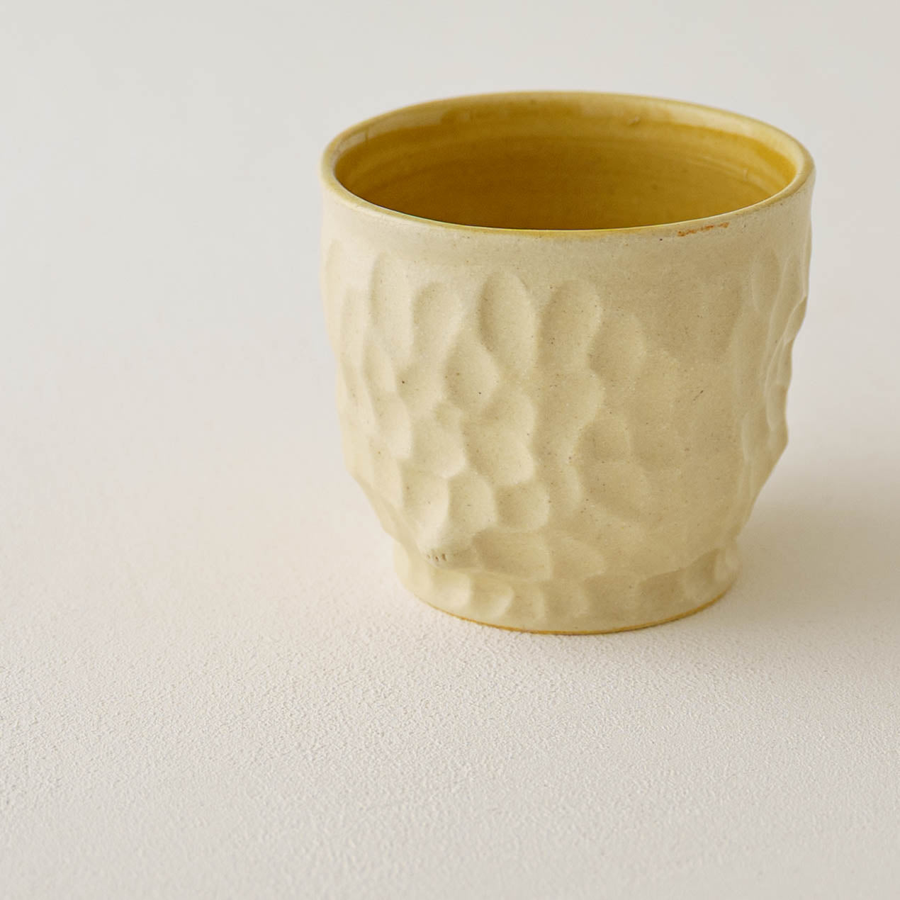 White Bear cup x yellow | Mikiko Kato