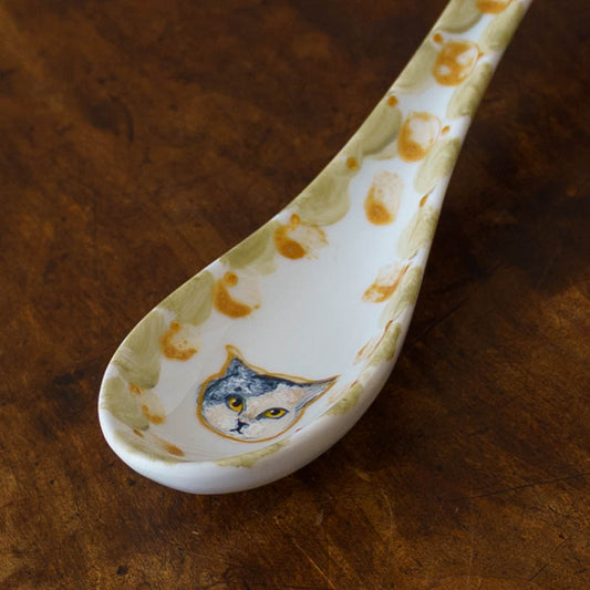 絵付けレンゲ G|クロミヤアイ