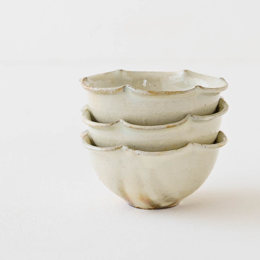 Flower bowl S White|Furutani Pottery