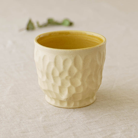 White Bear cup x yellow | Mikiko Kato