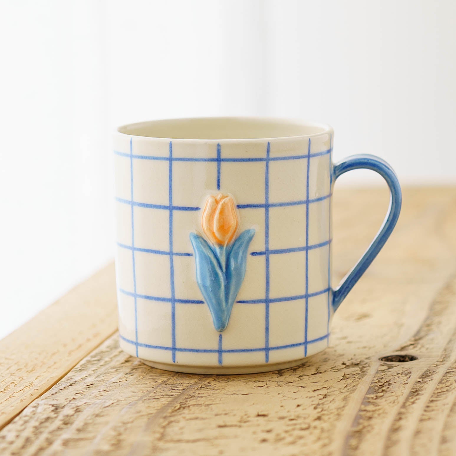 陶芸作家 オオヤサイリ チューリップマグカップ｜窯元、作家ものの