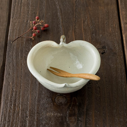 Apple Bowl SS White|Furutani Pottery