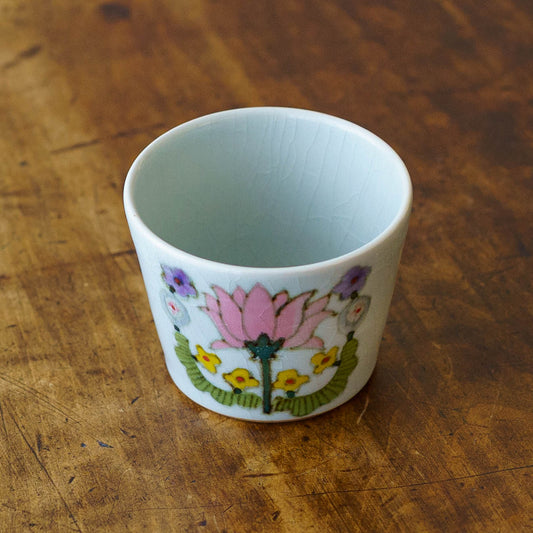 Cup lotus flower | Satsuki Kiln