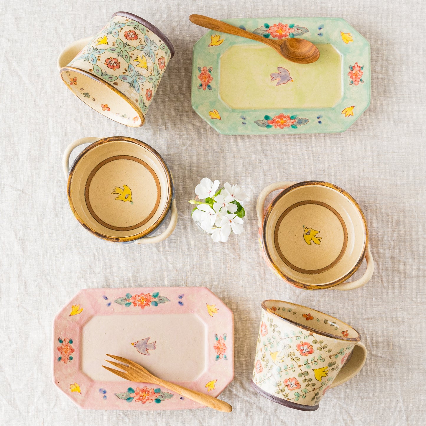 増山文さんのうつわ