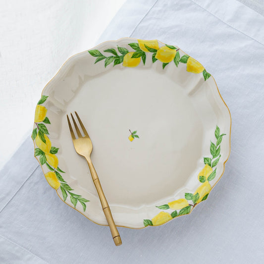 花形深皿7寸 檸檬 B|阿部慎太朗