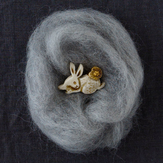 Flowers and Rabbits Yellow|Minami Nonomura