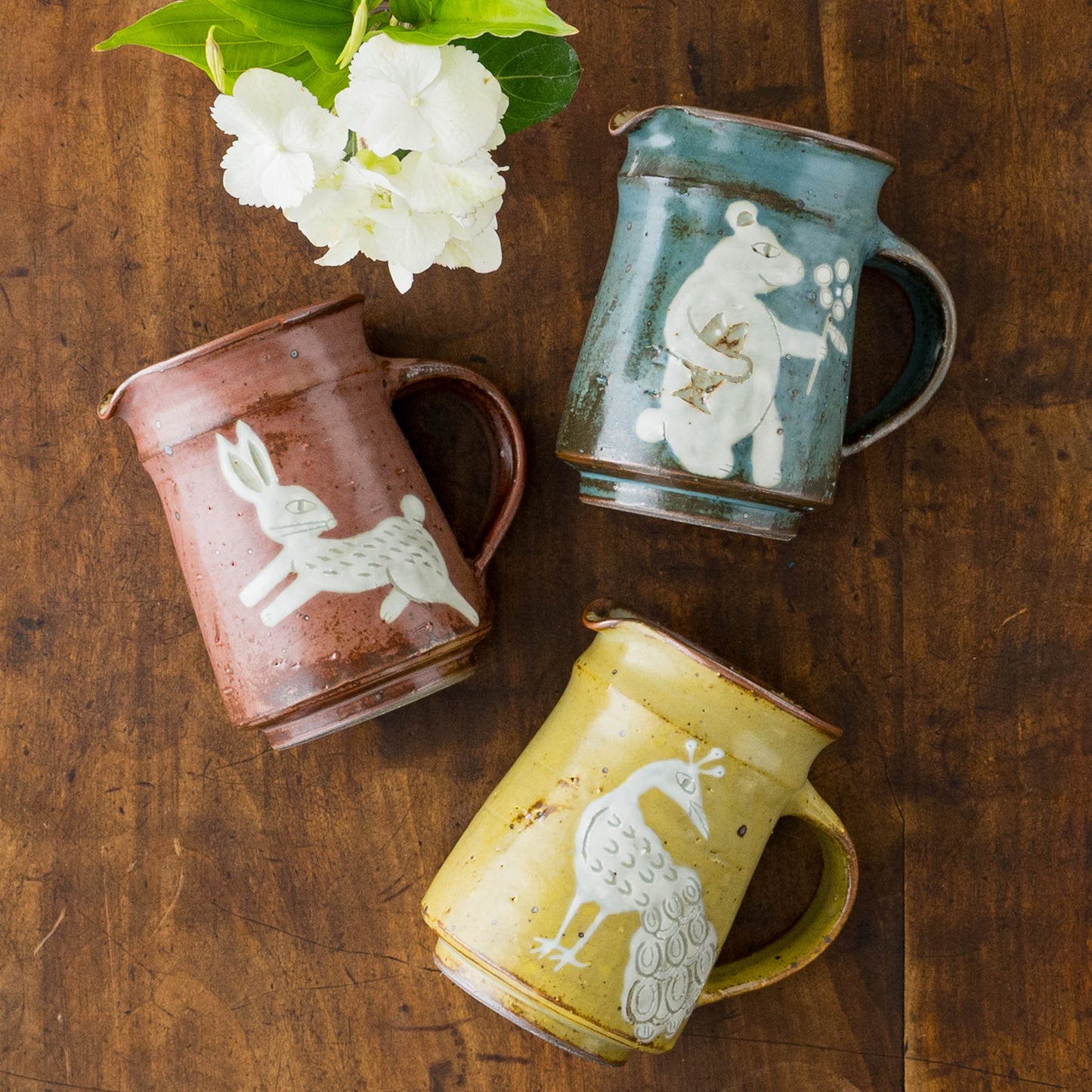 皐月窯さんのドレッシングピッチャー