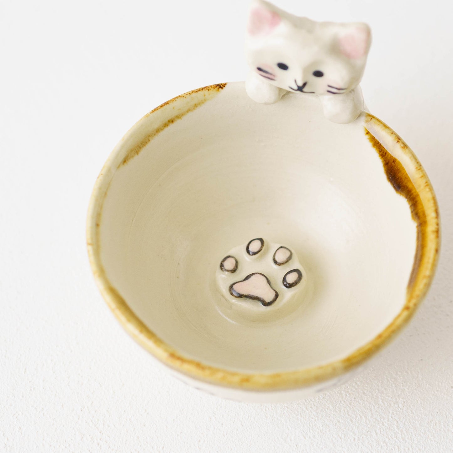 ねこ x にくきゅう ぐい呑み|梶田慶