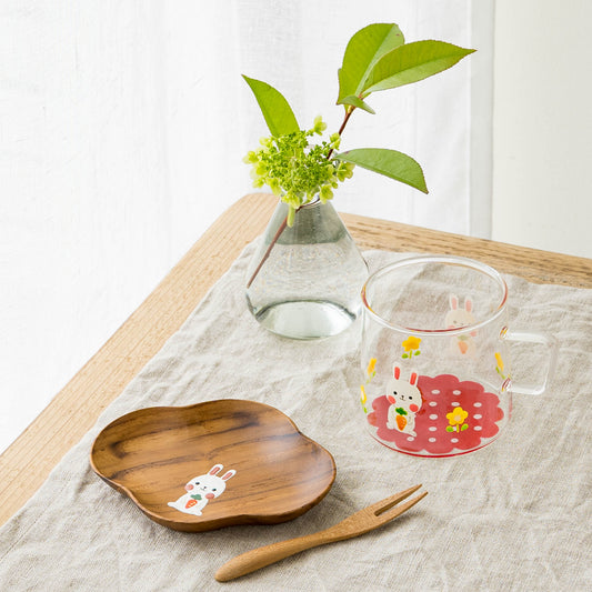 Small plate Rabbit Cloud| Kie - zakka