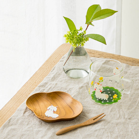 Small plate Alpaca Cloud | Kie - zakka