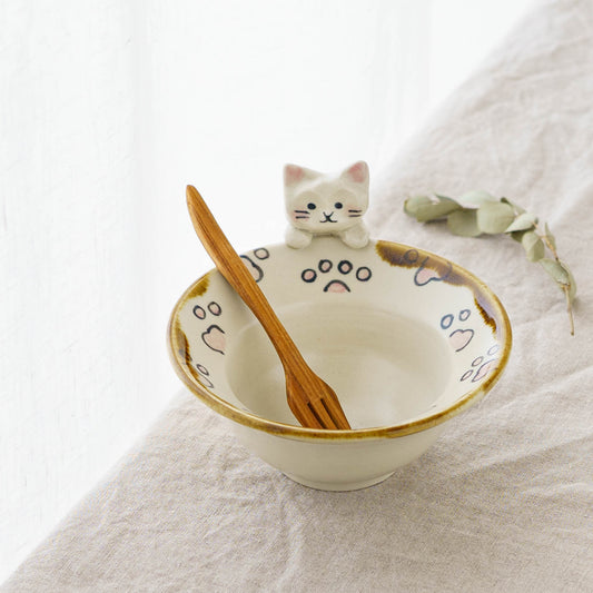 ねこ x にくきゅう リム小鉢|梶田慶