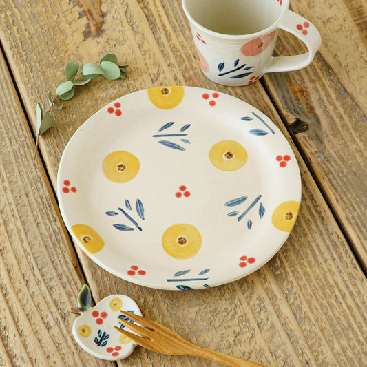 Liberty 19cm Rim plate | Kumiko Ishikawa