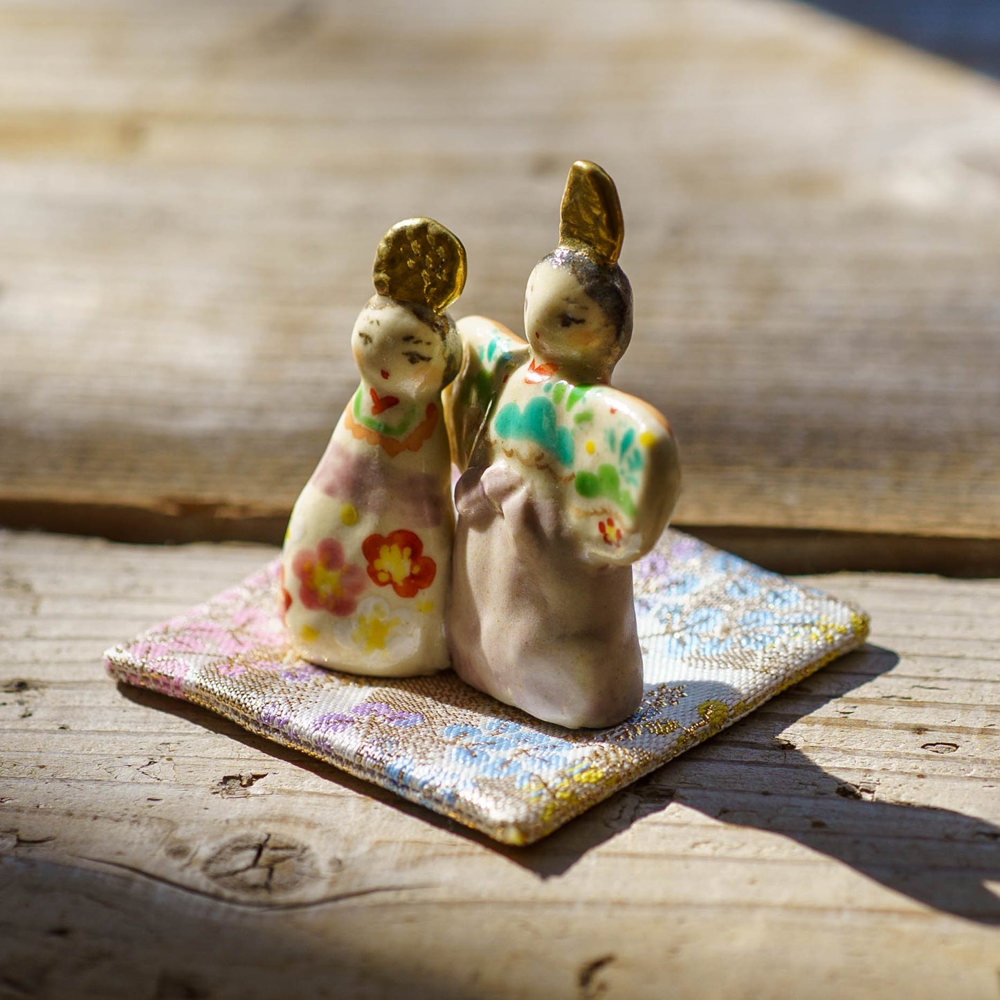 Auspicious Standing Dolls (with mat) | Hahamiya