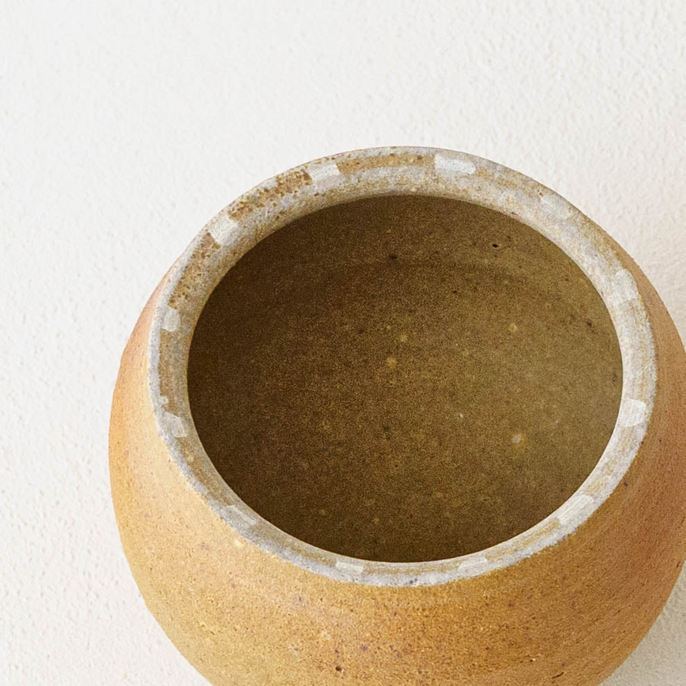 塩壷 丸形 S|川尻製陶所