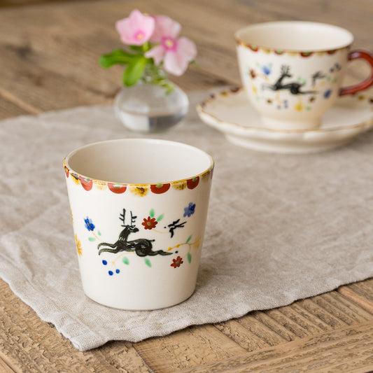 矢島操さんのイロエカップ鹿